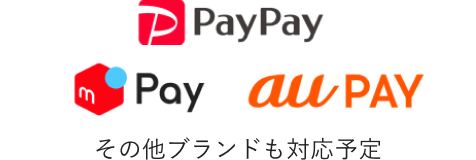 PayPay その他ブランドも対応可能